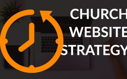 church website strategy time travel clock